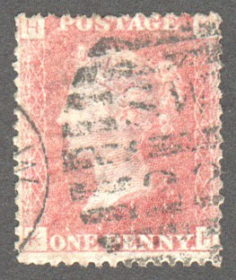 Great Britain Scott 33 Used Plate 146 - KH - Click Image to Close